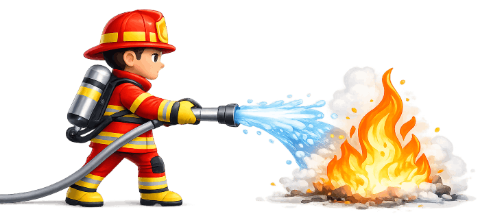 Apagar incendios